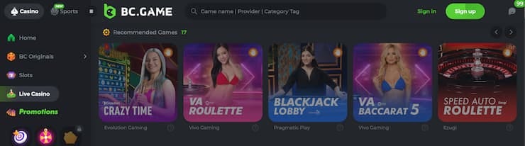 Experience the Thrill of Gaming with BC.Game